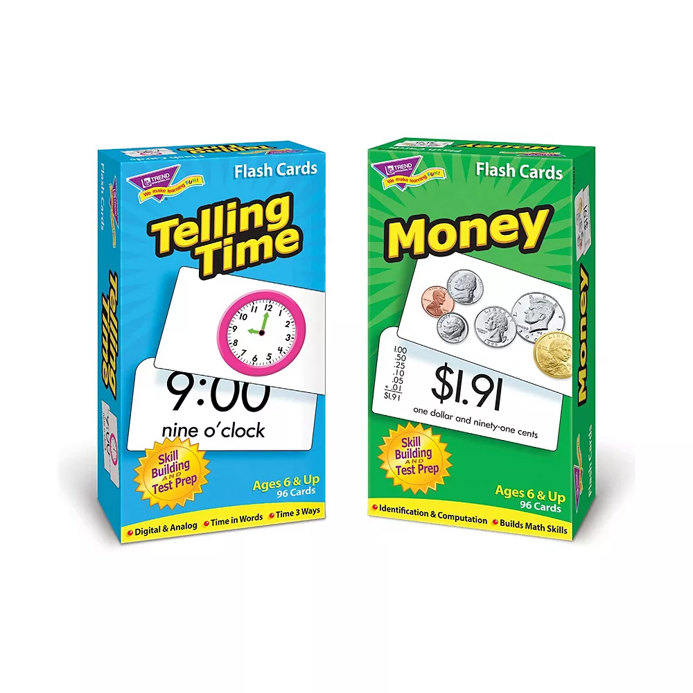 Time And Money Skill Drill Flashcards Assortment - Image 2