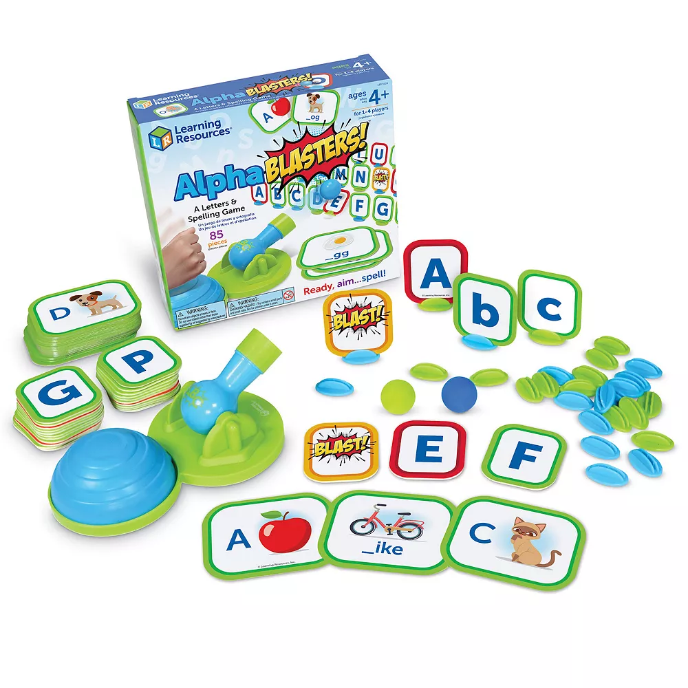Learning Resources Alphablasters! Letter & Spelling Game - Image 2
