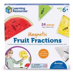Learning Resources Magnetic Fruit Fractions