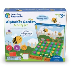 Learning Resources Alphabet Garden Activity Set