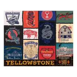 Ceaco Yellowstone's Hats & Patches Puzzle