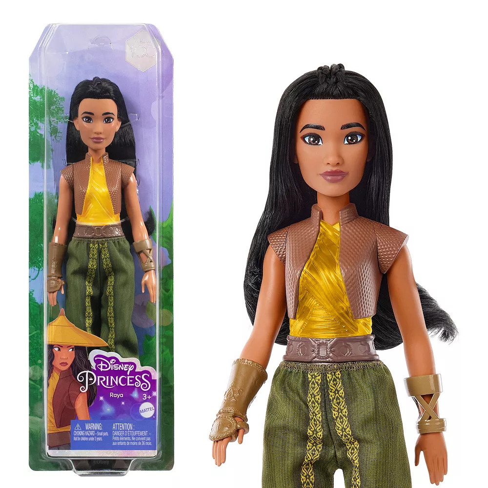 Disney Princess Raya Fashion Doll And Accessories By Mattel