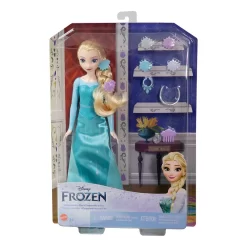 Disney's Frozen Toys Elsa Fashion Doll And Accessories By Mattel