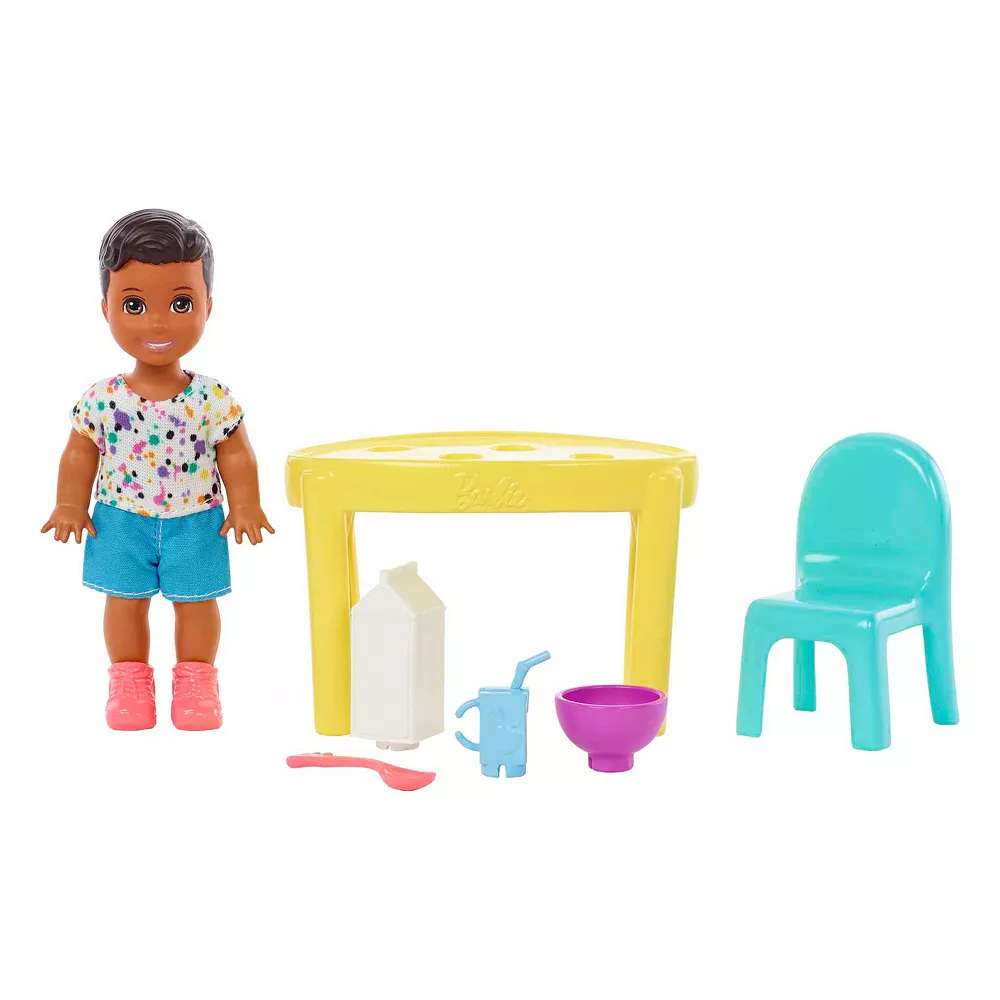 Barbie Babysitters, Inc. Barbie Doll, Table & Chairs Set - Image 4