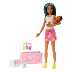 Barbie Skipper Babysitter Doll & Crib Playset