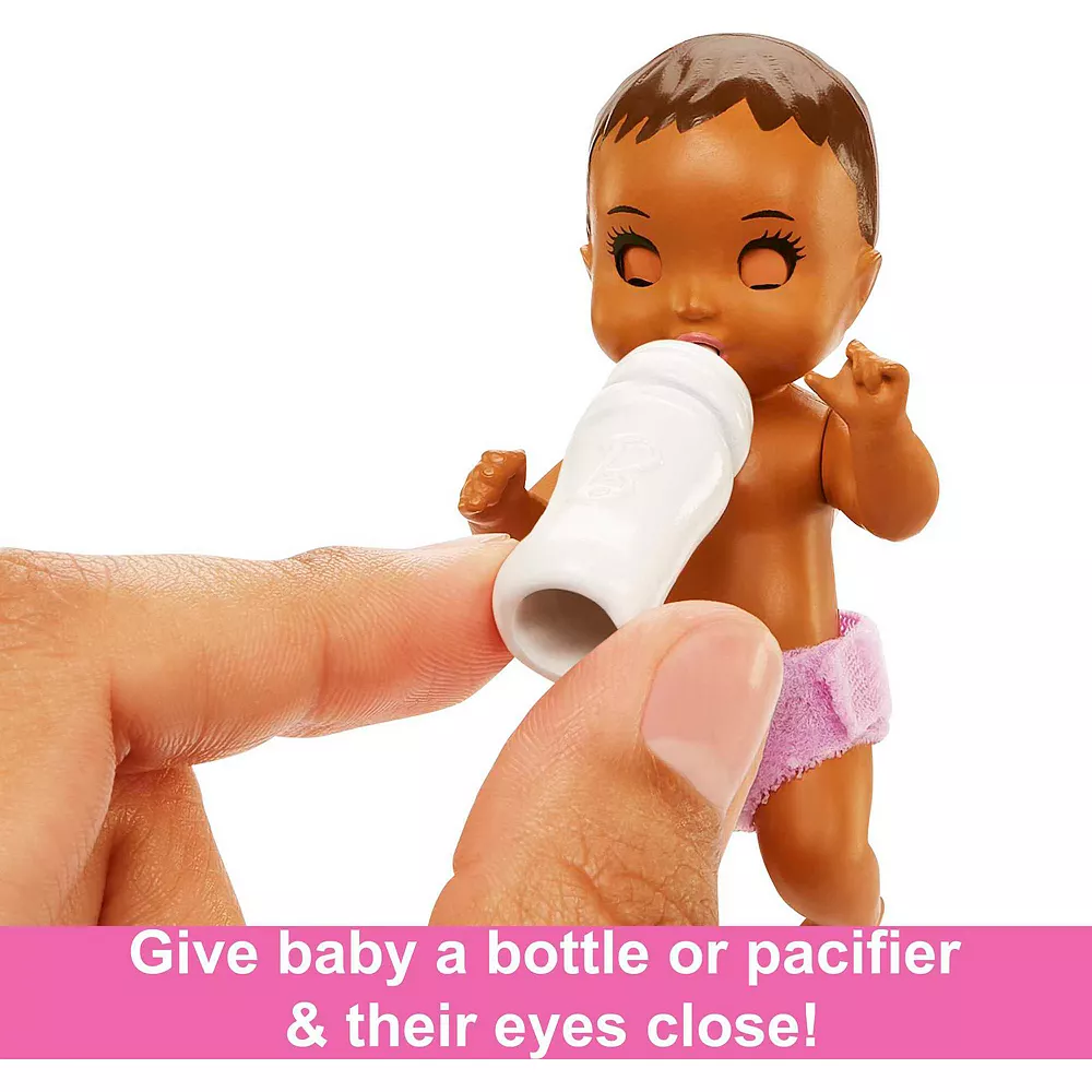 Barbie Skipper Babysitter Doll & Crib Playset - Image 3