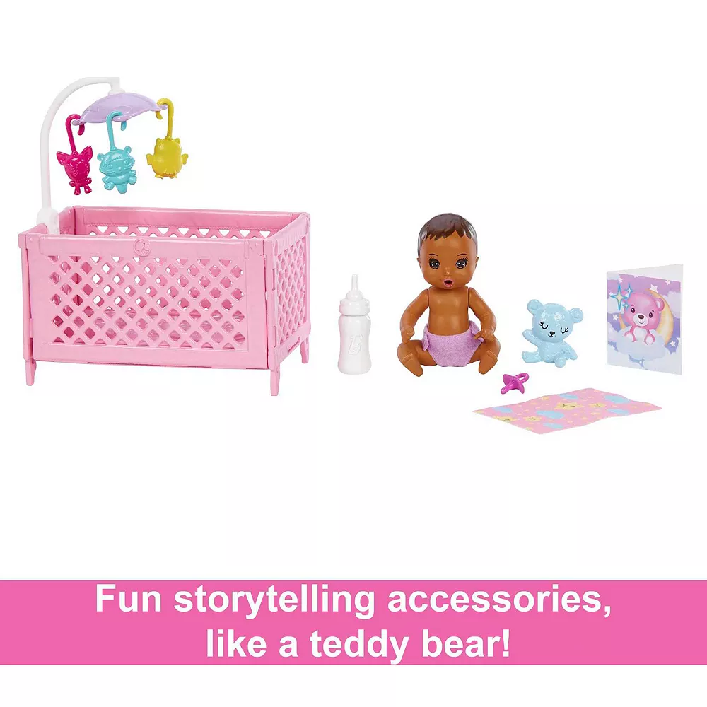 Barbie Skipper Babysitter Doll & Crib Playset - Image 5