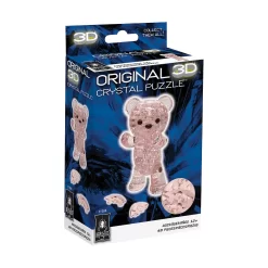 BePuzzled Moving Teddy Bear Standard Crystal Puzzle