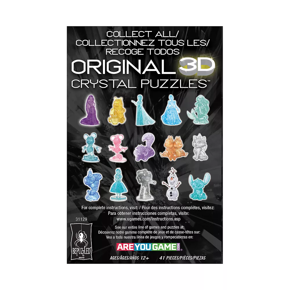 Disney's Beauty & The Beast Belle 3D Crystal Puzzle By BePuzzled - Image 3