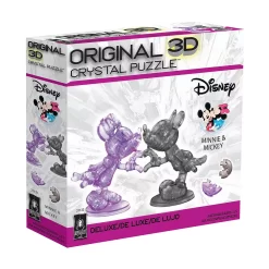 Disney's Minnie And Mickey Heart Licensed Deluxe Crystal Puzzle By BePuzzled
