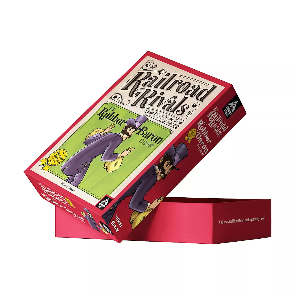 Front Porch Games Railroad Rivals The Robber Baron Expansion - Premium Edition - Image 2