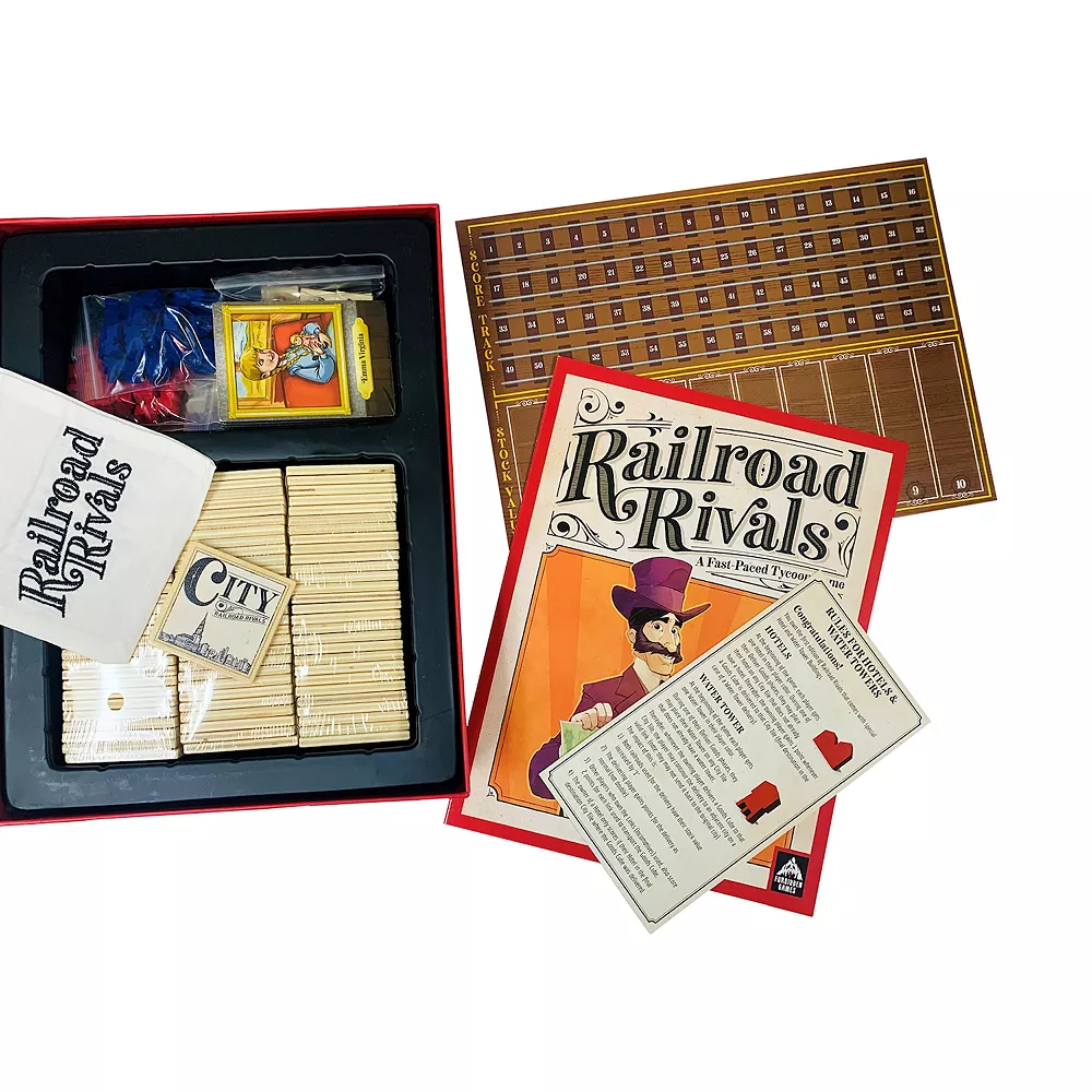 Front Porch Games Railroad Rivals - Premium Edition - Image 3