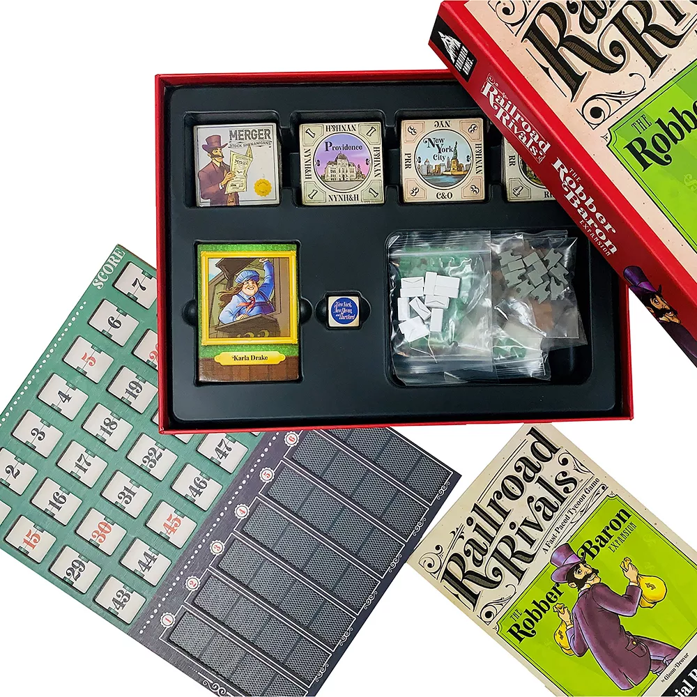 Front Porch Games Railroad Rivals - The Robber Baron Expansion - Image 3