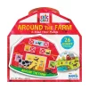 Briarpatch 26-Piece The World Of Eric Carle Around The Farm 2-Sided Floor Puzzle