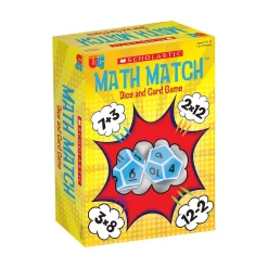 University Games Scholastic - Math Match Dice And Card Game