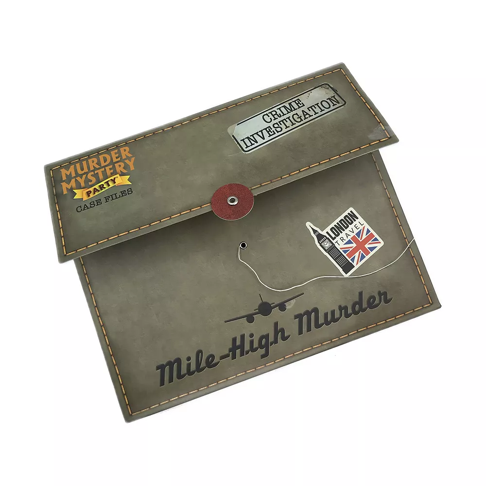 University Games Murder Mystery Party Case Files: Mile-High Murder - Image 4