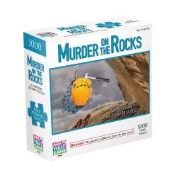 Murder On The Rocks Classic 1000-Piece Mystery Jigsaw Puzzle