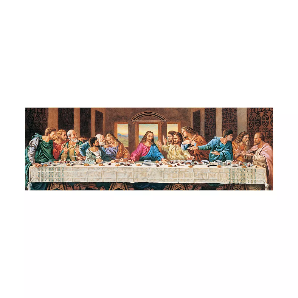 Masterpieces Puzzles The Last Supper 1000-Piece Panorama Puzzle - Image 2