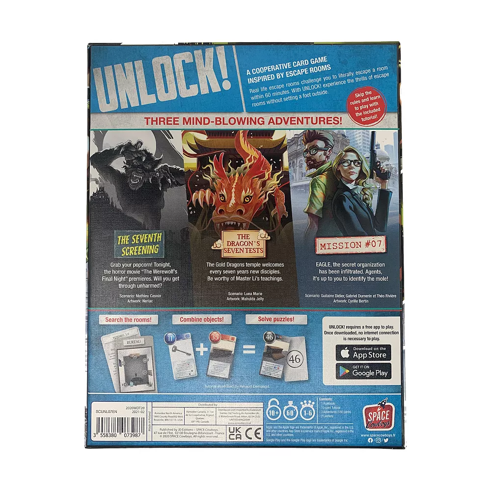 Space Cowboys Unlock! Epic Adventures Card Game - Image 2