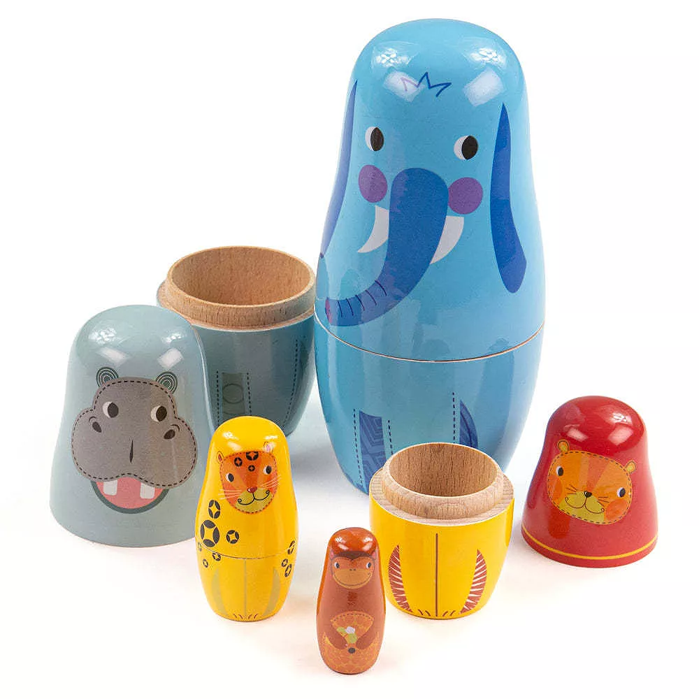 Tidlo, Jungle Animal Russian Dolls