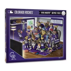 Colorado Rockies Purebred Fans A Real Nailbiter 500-Piece Puzzle