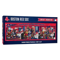 Boston Red Game Day In The Dog House 1000-Piece Puzzle