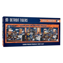 MLB Detroit Tigers Game Day In The Dog House 1000-Piece Puzzle