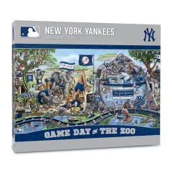 MLB New York Yankees Game Day At The Zoo 500-Piece Puzzle