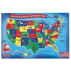 Melissa & Doug USA Map Floor Puzzle