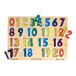 Melissa & Doug Numbers Sound Puzzle