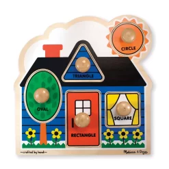 Melissa & Doug First Shapes Jumbo Knob Puzzle