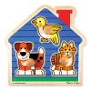 Melissa & Doug House Pets Jumbo Knob Puzzle