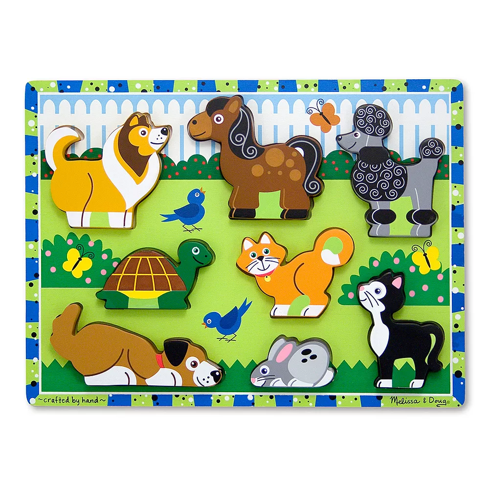 Melissa & Doug Pets Chunky Puzzle - Image 4