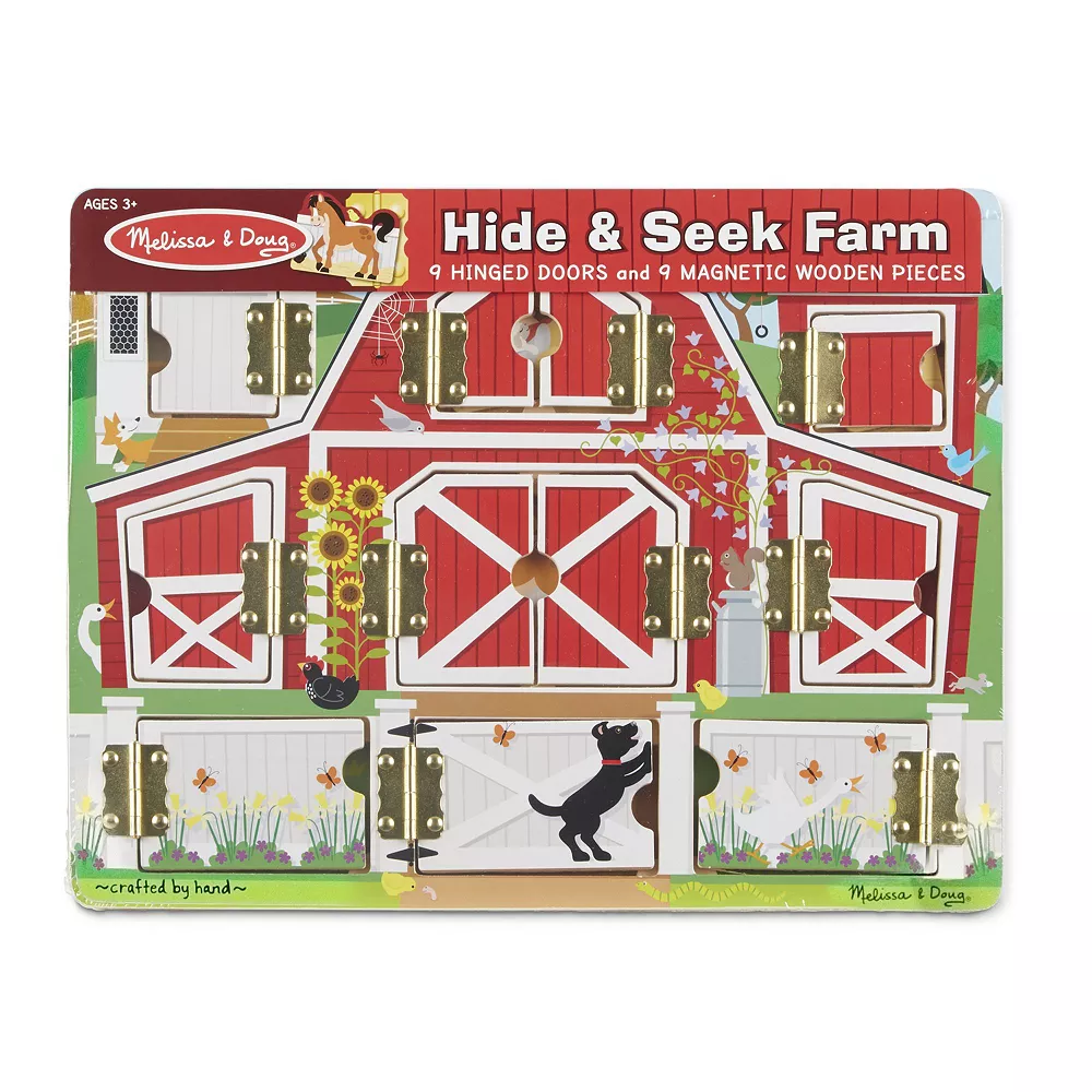Melissa & Doug Magnetic Farm Hide & Seek - Image 5